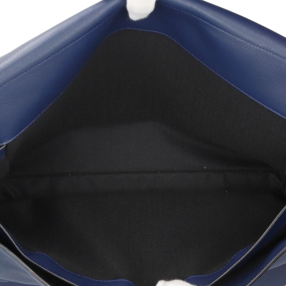 Loewe Anton Messenger Bag Anagram Leather 307.41 Navy — view 7