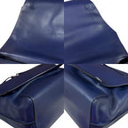 Loewe Anton Messenger Bag Anagram Leather 307.41 Navy — view 8