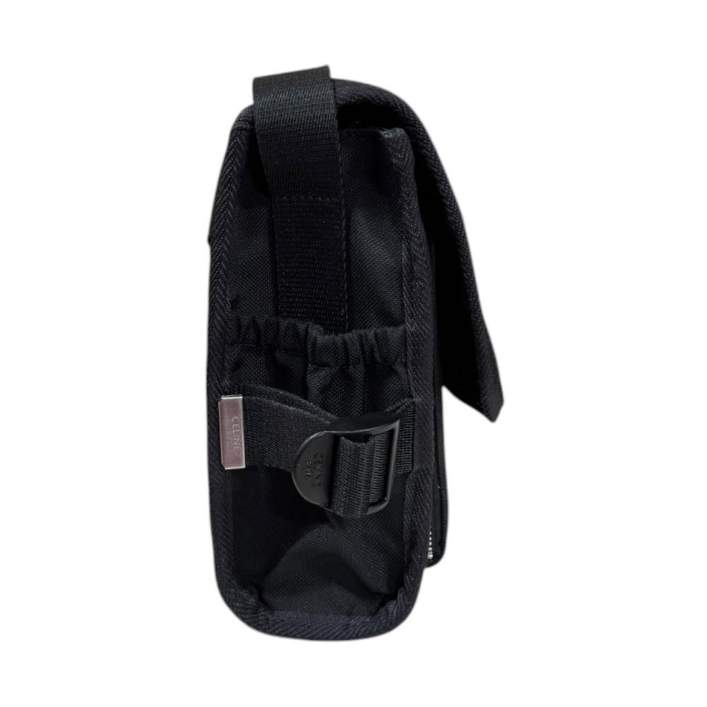 Celine Smo le Trekking Messenger Bag Nylon Black — view 4