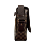 Louis Vuitton Shelton MM Damier Shoulder Bag Canvas Brown — view 4