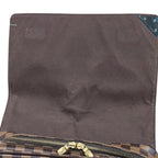 Louis Vuitton Shelton MM Damier Shoulder Bag Canvas Brown — view 8