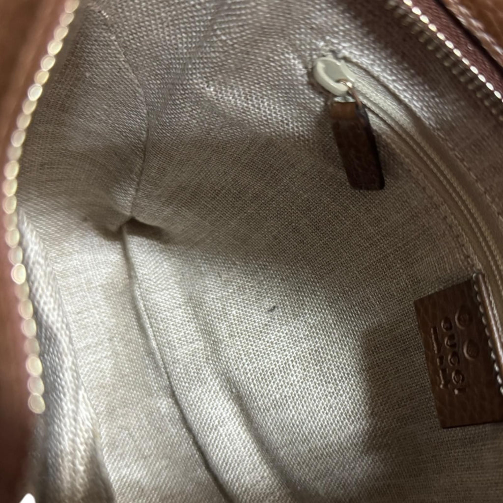 Gucci GG Canvas Shoulder Bag Beige — view 7