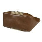 Gucci GG Canvas Shoulder Bag Beige — view 5