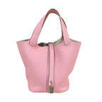Hermes Picotin Lock PM Handbag Taurillon Pink