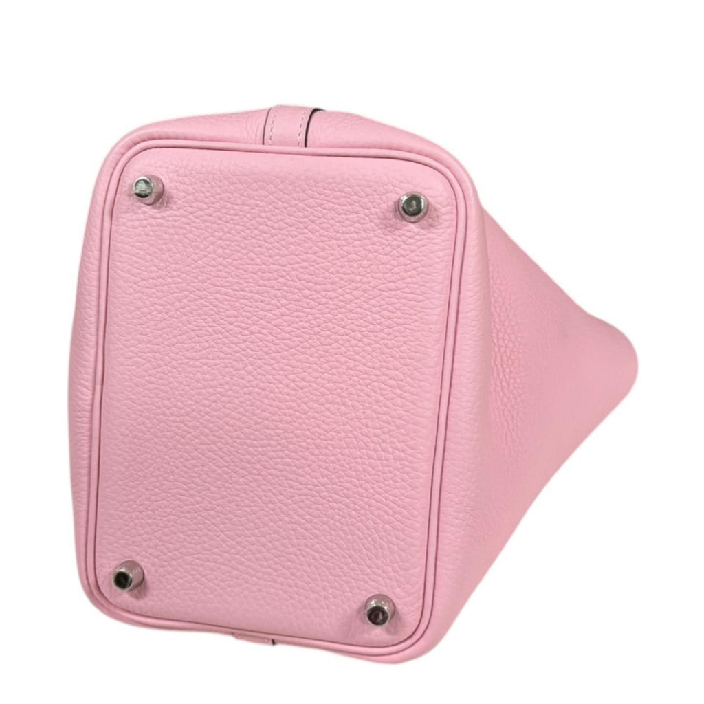 Hermes Picotin Lock PM Handbag Taurillon Pink — view 5
