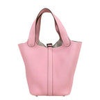 Hermes Picotin Lock PM Handbag Taurillon Pink — view 3