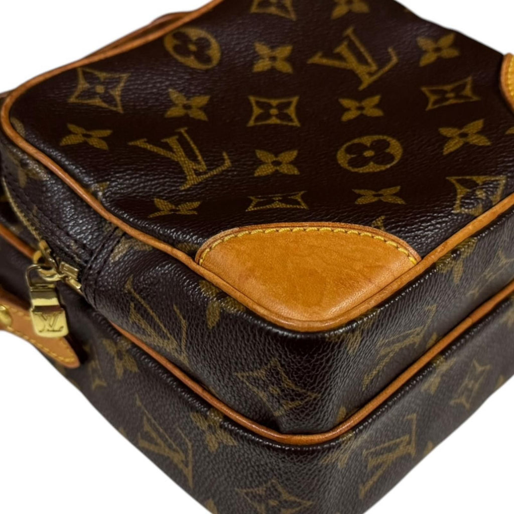 Louis Vuitton Amazon Monogram Shoulder Bag Canvas Brown — view 7