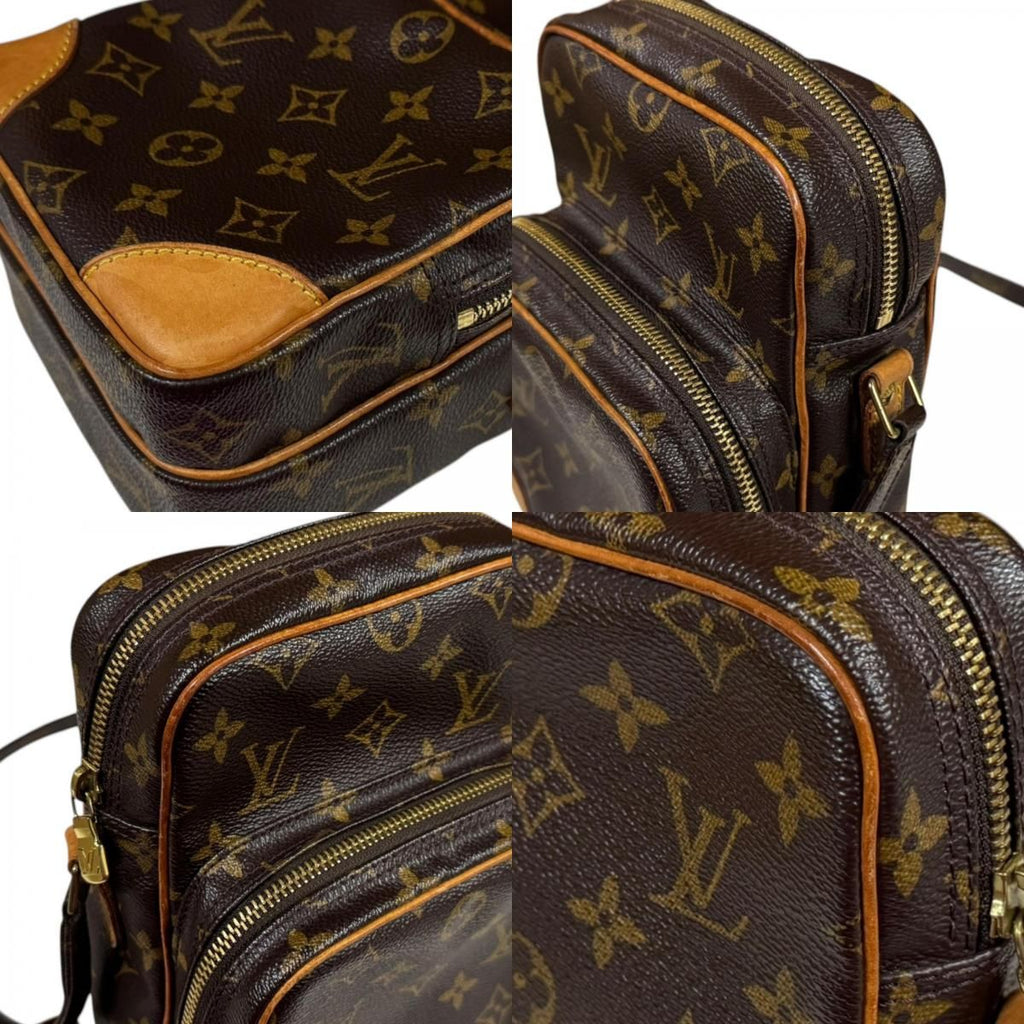 Louis Vuitton Amazon Monogram Shoulder Bag Canvas Brown — view 8