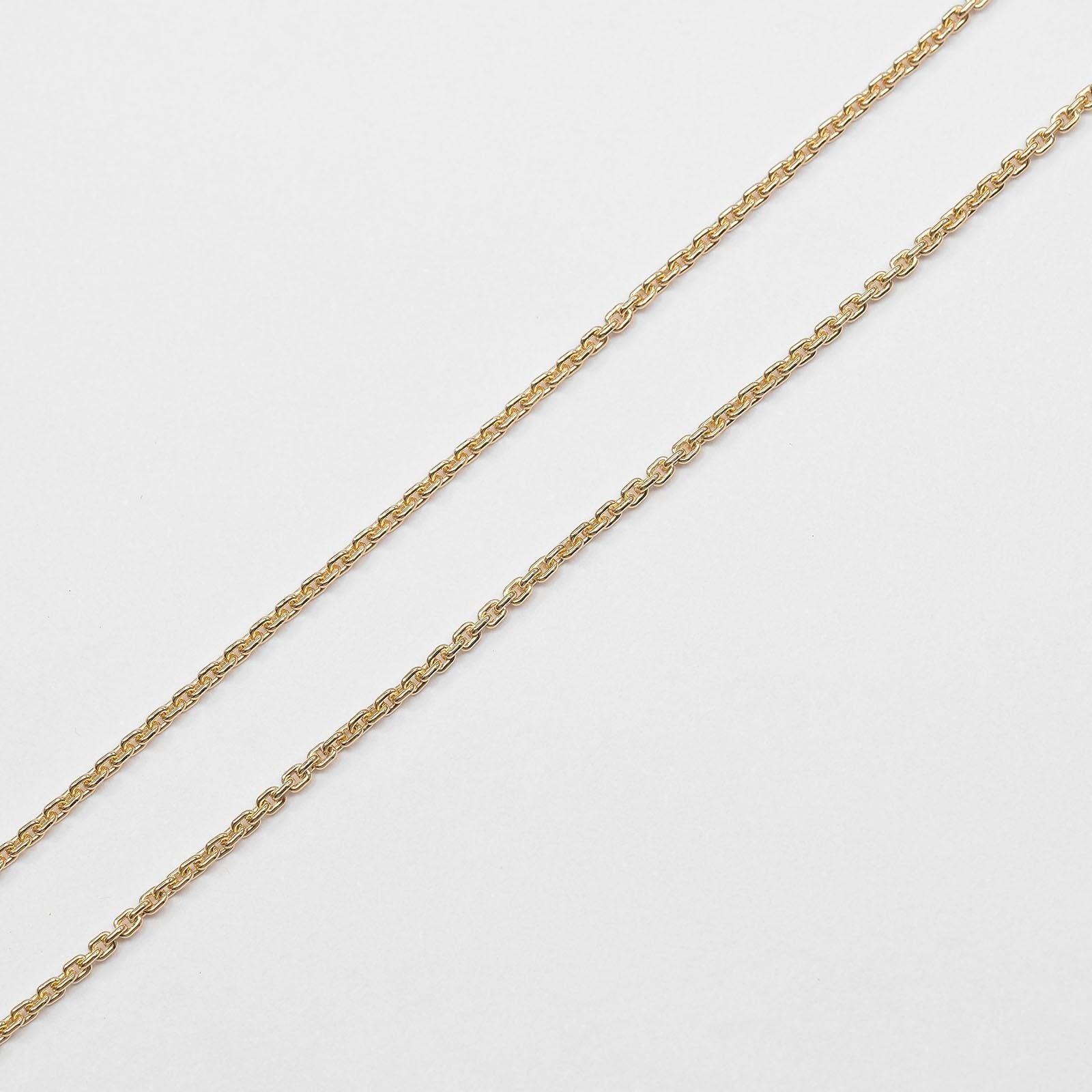 Louis Vuitton Vault Upside Down Gold Necklace — view 4
