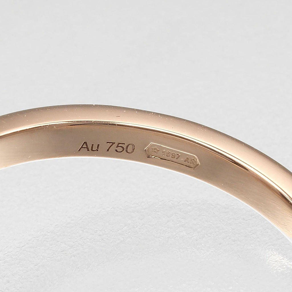 Gucci GG Running Gold Diamond Ring — view 5