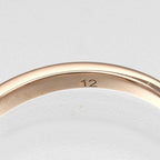 Gucci GG Running Gold Diamond Ring — view 7