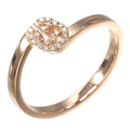 Gucci GG Running Gold Diamond Ring