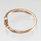 Gucci GG Running Gold Diamond Ring — view 9