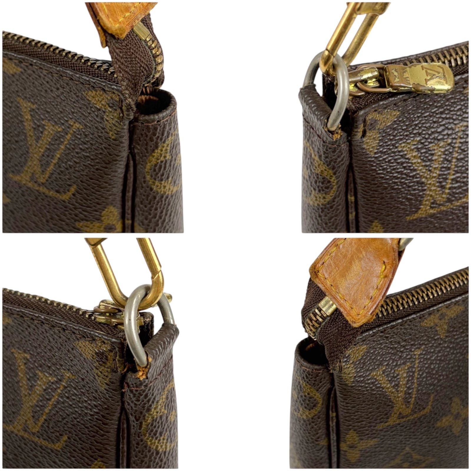 Louis Vuitton Soir Pochette Monogram Lambskin Pouch Mini Handbag — view 5