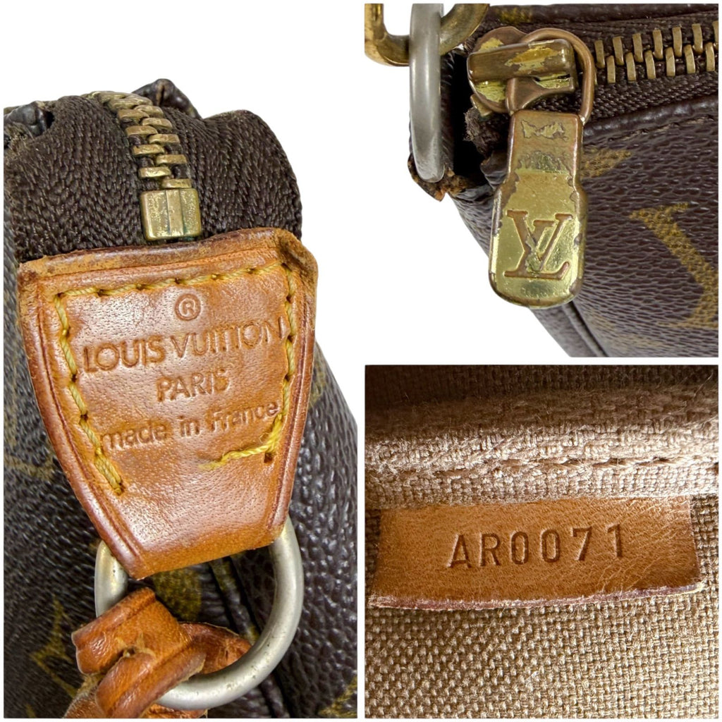 Louis Vuitton Soir Pochette Monogram Lambskin Pouch Mini Handbag — view 8