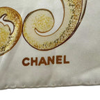 Chanel Scarf Sunflower Pattern Silk Multicolor — view 6