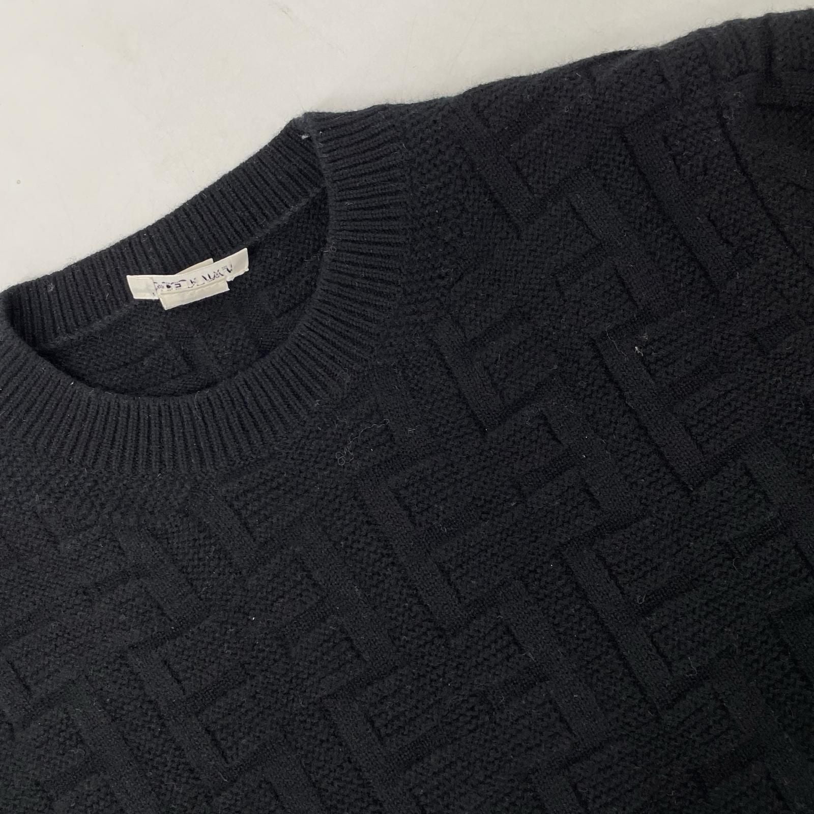 Hermes Black Wool Loungewear Voyage Knit 34 Sweater — view 6
