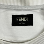Fendi Afra Logo Plant Shadow Transfer Print Sweatshirt — view 3