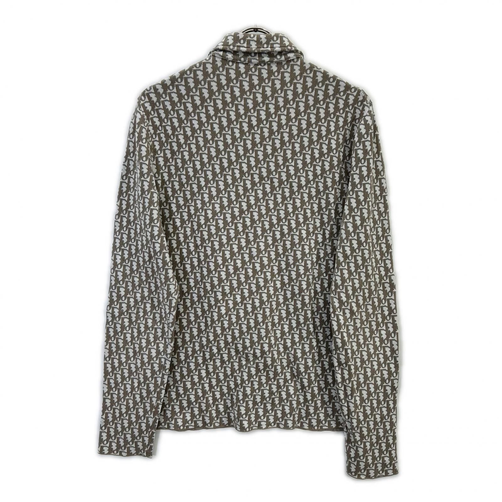 Dior 20 Brown Oblique Cotton Total Pattern Shirt — view 2