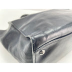 Prada Shoulder Bag Navy — view 8