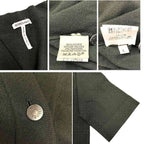 Hermes Cardigan L Quarter Sleeve Series Button Khaki Martin Margiela Era Vintage — view 3