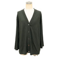 Hermes Cardigan L Quarter Sleeve Series Button Khaki Martin Margiela Era Vintage