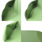 Hermes Calvi Duo Veau Epsom Vert Cricket Coin Case Wallet Green — view 7