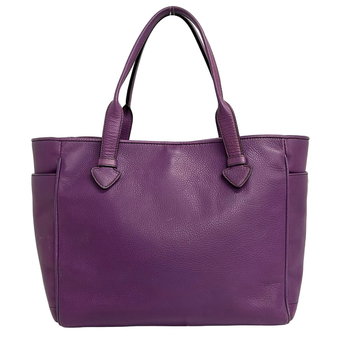 Loewe Tote Heritage Purple Leather — view 3