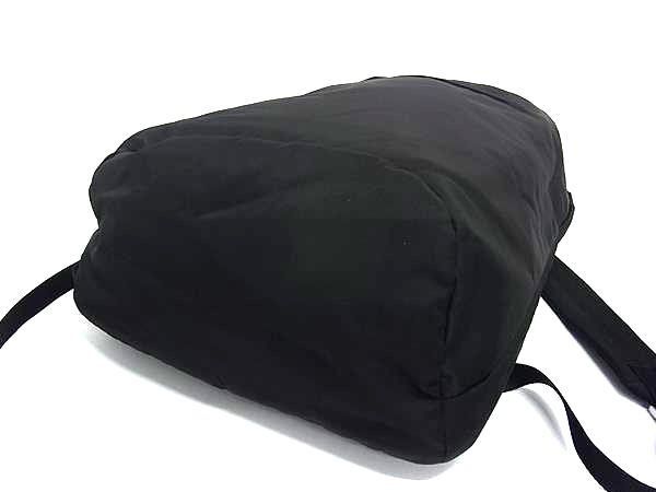 Prada Backpack Tessuto Black Green Nylon — view 4