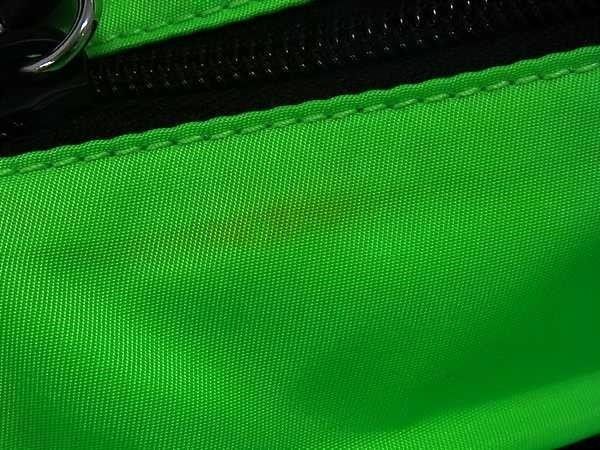 Prada Backpack Tessuto Black Green Nylon — view 8