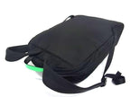Prada Backpack Tessuto Black Green Nylon — view 3