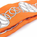 Hermes Scarf Twilly Scarves Orange — view 5