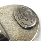 Chanel Earrings Medallion Silver — view 8