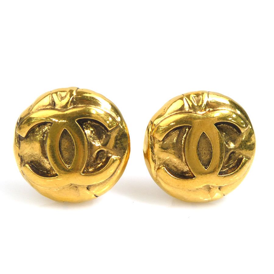Chanel Earrings CC Logo