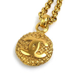 Chanel Necklace CC Logo — view 4