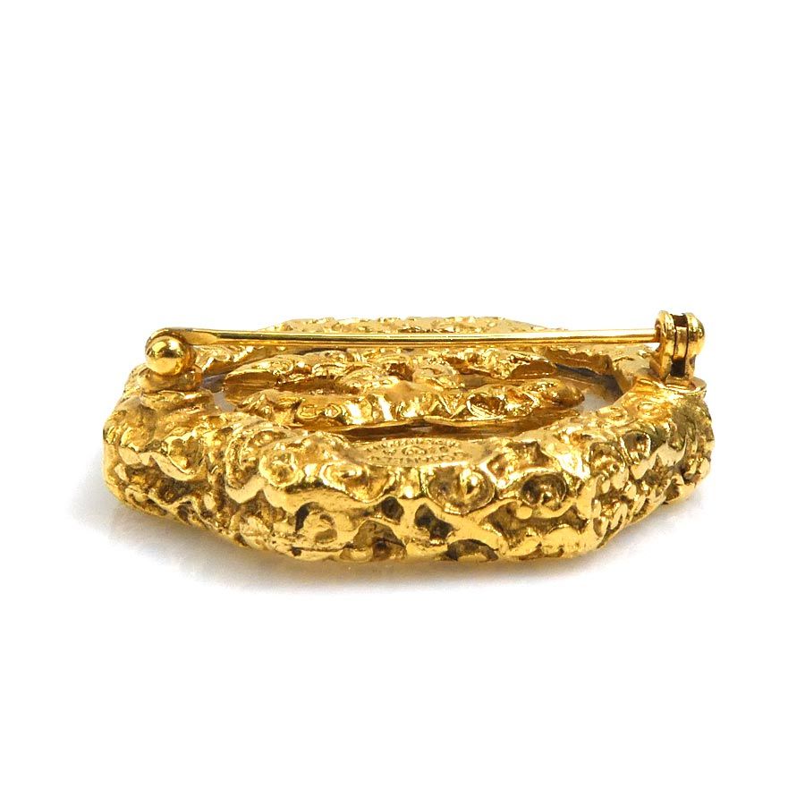 Chanel Brooch CC Logo — view 6