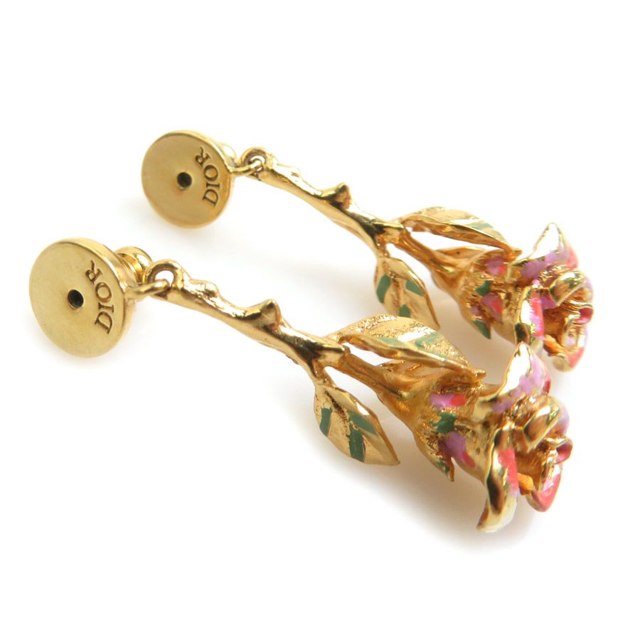 Dior Earrings Gold — view 6