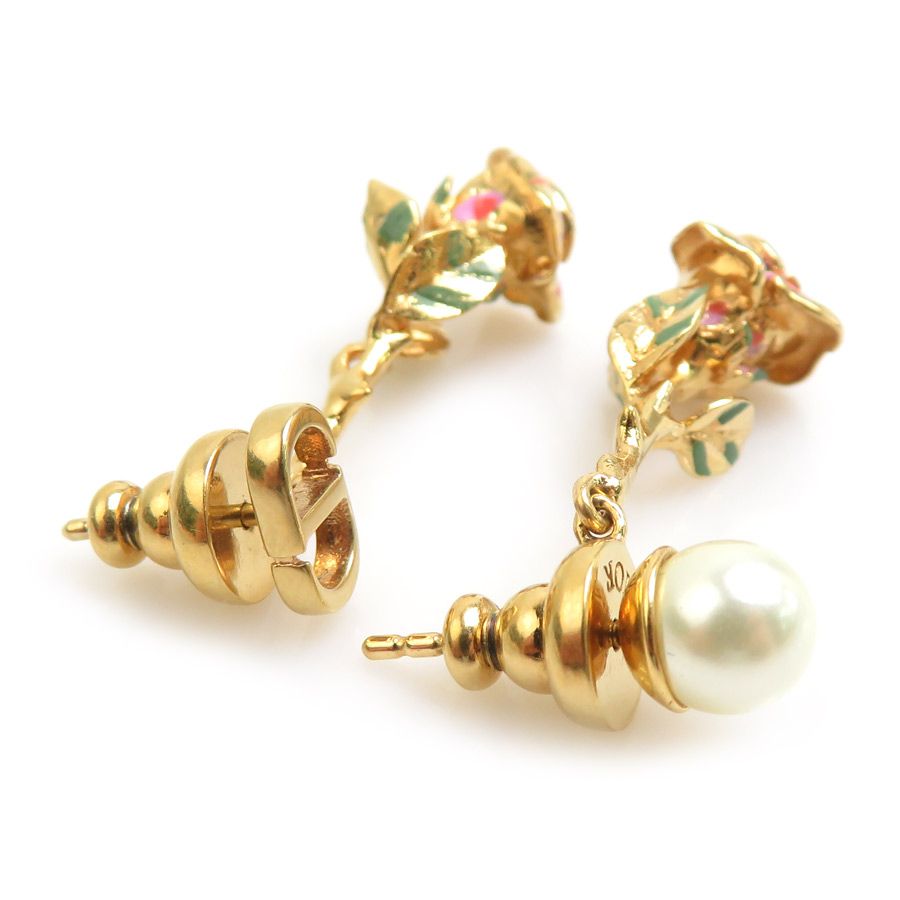Dior Earrings Gold — view 4