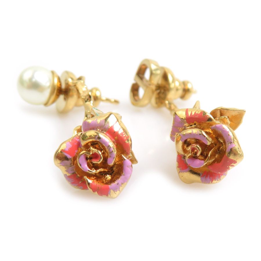 Dior Earrings Gold — view 3