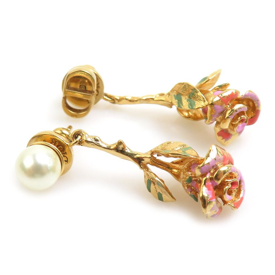 Dior Earrings Gold — view 2