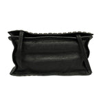 Prada Shoulder Bag Etiquette Black Studs Leather — view 5