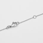 Chanel Camellia White Gold Diamond Necklace — view 7