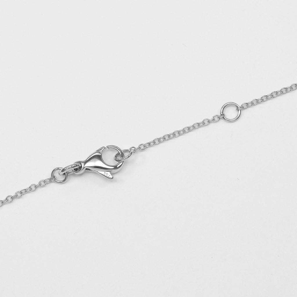 Chanel Camellia White Gold Diamond Necklace — view 8