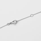 Chanel Camellia White Gold Diamond Necklace — view 8