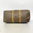 Louis Vuitton Boston Bag Monogram Keepall 50 Brown — view 3