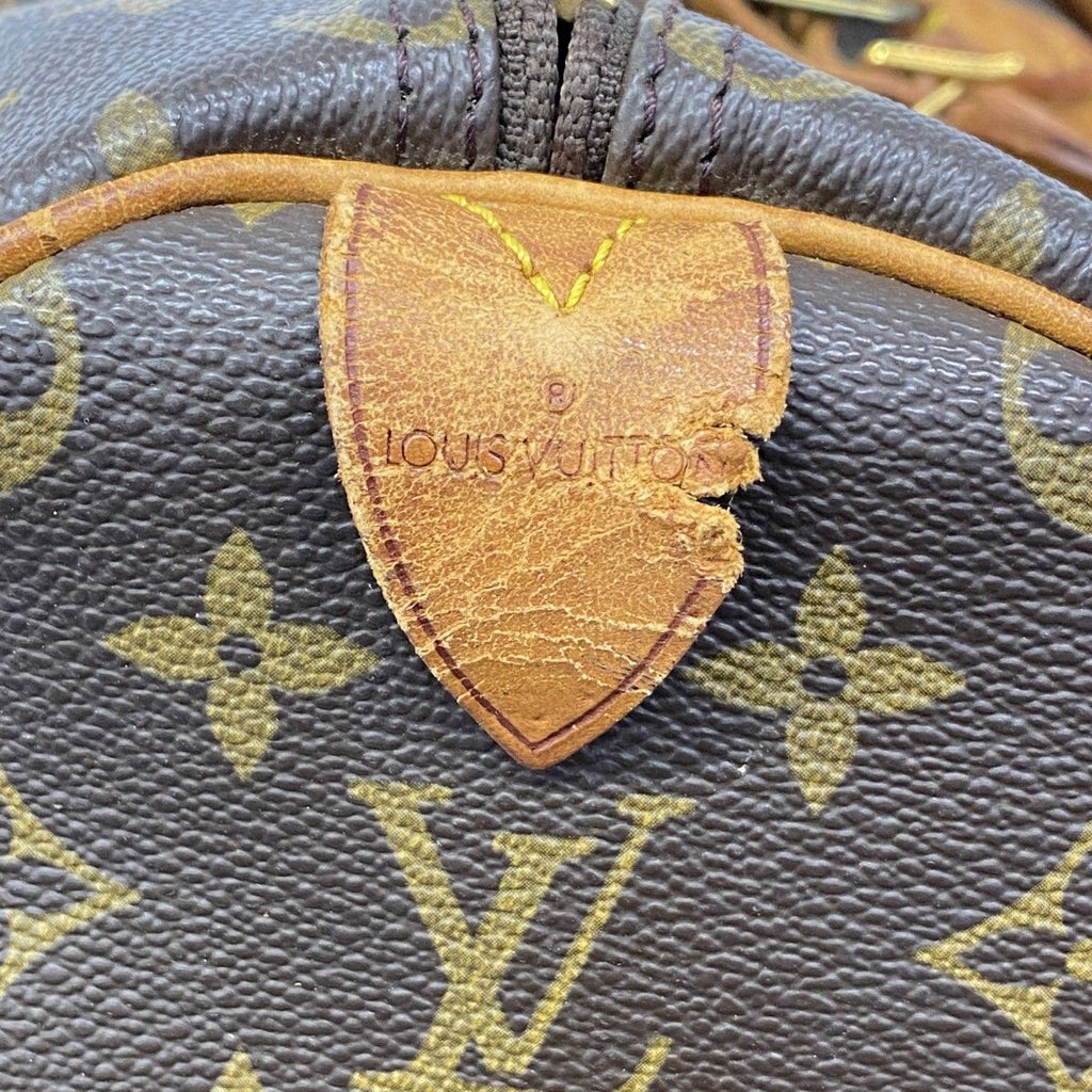 Louis Vuitton Boston Bag Monogram Keepall 50 Brown — view 5