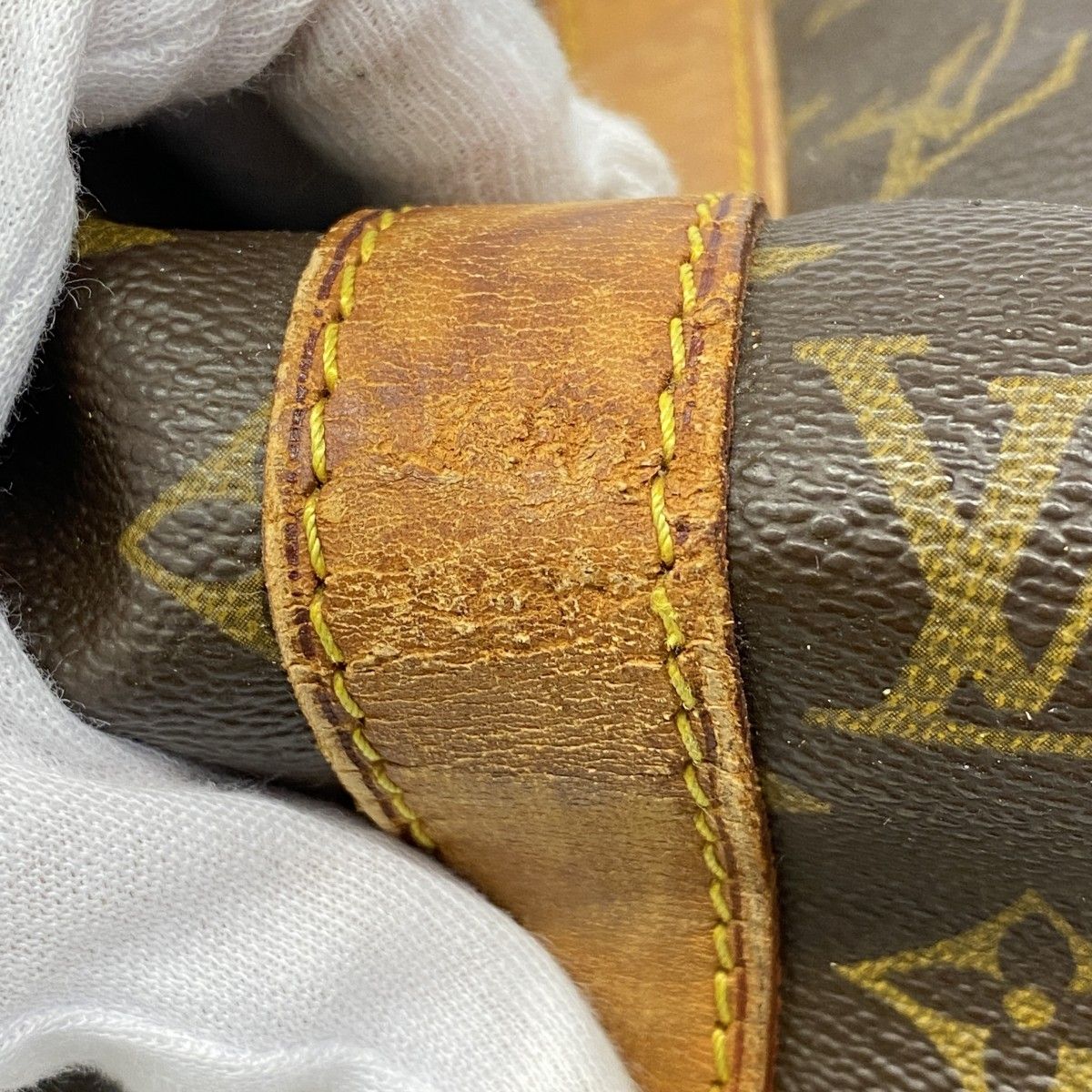 Louis Vuitton Boston Bag Monogram Keepall 50 Brown — view 6