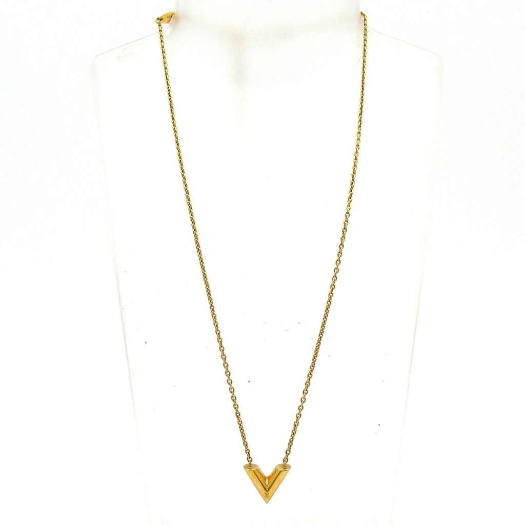 Louis Vuitton Necklace Essential Gold — view 2