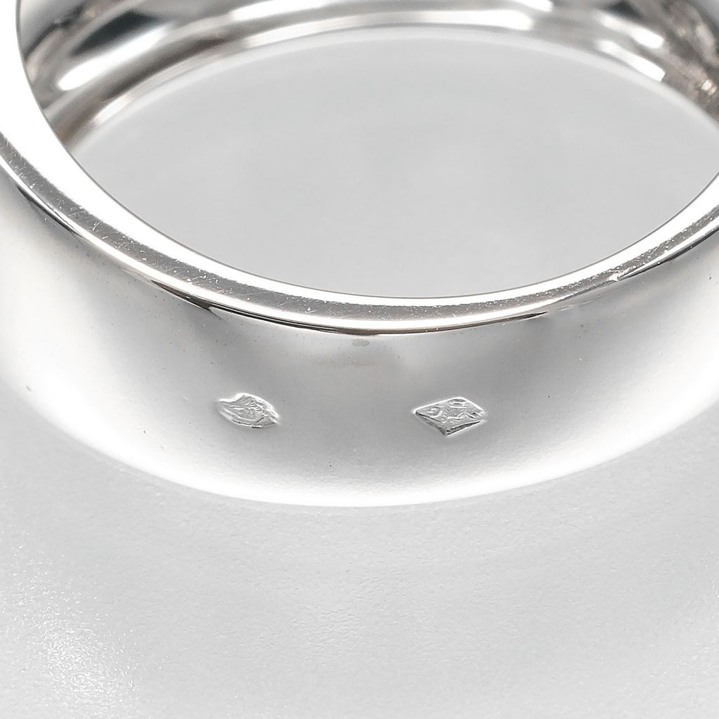 Chanel Three Symbol White Gold Diamond Ring — view 6