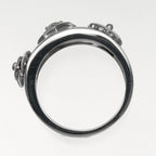 Chanel Three Symbol White Gold Diamond Ring — view 9